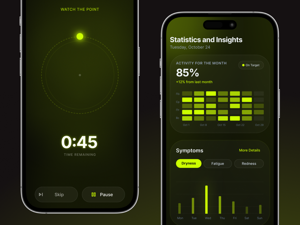 Eye Aim - eye drop reminders and logging